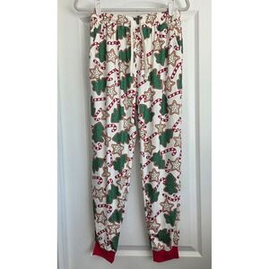 PatPat Holiday Christmas Tree Candy Cane‎ Cookie Pajama Lounge Jogger Pants Sz M